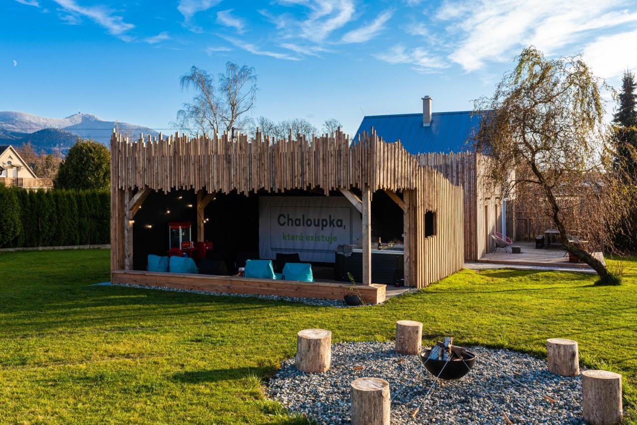Chaloupka V Poli Villa Frýdlant nad Ostravicí Exterior foto